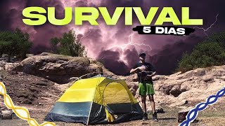 5 días de CAMPING con TORMENTAS ELECTRICAS entre LAS MONTAÑAS  DIA 15 Majalca [upl. by Abbye]