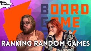 Ranking Random Games On Board Game Geek [upl. by Rozele]