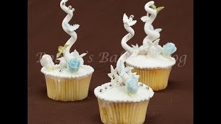 How to Decorate Inspired Fondant and Royal Icing Whoville Cupcakes [upl. by Ishmul]