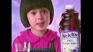 2002 Welchs Grape Juice commercial [upl. by Rehtse]