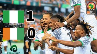 Nigeria Vs Ivory Coast 10 Highlights  AFCON 2024 [upl. by Fong]