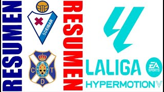 SD Eibar vs CD Tenerife 10 Resumen  La Liga 2  20242025 [upl. by Enrique263]