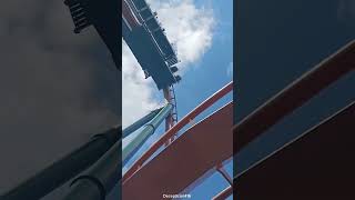 Canadas Wonderland Yukon Striker roller coaster [upl. by Ltsyrk67]