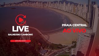 CÂMERAS AO VIVO BALNEÁRIO CAMBORIÚ  PRAIA CENTRAL 🔴 Vista Roda Gigante Big Wheel  CONEXÃODCTV 🎥 [upl. by Anuahsat593]