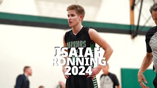 Isaiah Ronning 25 points vs CHOF Feb 2024 [upl. by Nayra]