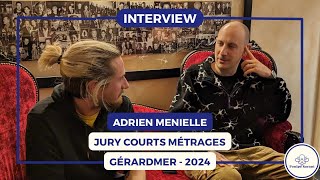 INTERVIEW ADRIEN MENIELLE  GERARDMER 2024 [upl. by Adyht]