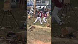 Wood Chop Kilcoy Show 2024 [upl. by Hagen]