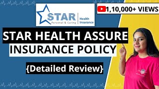 Star Health ASSURE Insurance Policy Details  Star Health Insurance 2022  Gurleen Kaur Tikku [upl. by Khudari]