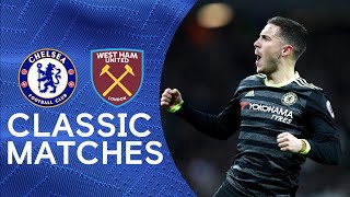 West Ham 12 Chelsea  The Blues Go 10 Points Clear At The Top Of The Premier League  Classic Match [upl. by Anerhs]