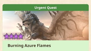 ✅ 9 ⭐ Azure Rathalos Chapter 7 Urgent Quest  SNS curseofthewanderingflames [upl. by Anaul]