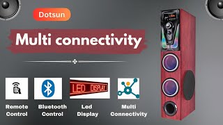 DOTSUN VISTA 333 Music System tutorial guideSetup Dotsun TradingDotsun Radio Karaoke System [upl. by Va]