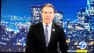 KABC ABC 7 Eyewitness News special open December 16 2023 800pm with commercials [upl. by Standford]