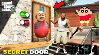 GTA 5  FRANKLIN FOUND A SECRET DOOR IN HOUSE LOS SANTOS NEW MOD 534 [upl. by Salkin624]