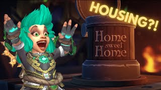 WoW Housing HYPE and Predictions [upl. by Lecram261]