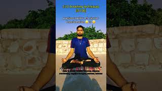 510 breathing techniques 3100 breathwork deepbreathing pranayam mindfulness [upl. by Einaeg]