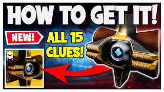 How To Get The SHELL OF GILGAMESH Exotic Ghost Shell All 15 Presage Clues  Destiny 2 Guide [upl. by Leahcir89]