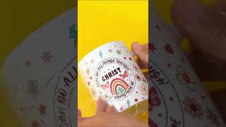 Custom Mug  UV DTF Film  DIY Mug  UV Label  UV Printing  UV Sticker Labels  ASUB® Paperuv [upl. by Jayson]