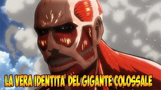 la vera identita del gigante colossale lattacco dei giganti 2 serie [upl. by Atnes3]