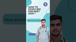 Best way to read biology for NEET2025shorts neet neetaspirant [upl. by Eustazio]