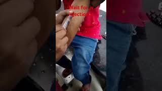 iv injection kaise lagayeyoutubeshorts reels shortsvideoindia medical health medicaldevice [upl. by Broome]