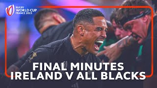 Thrilling 37phase final attack  Ireland v New Zealand  Rugby World Cup 2023 [upl. by Llenehs560]