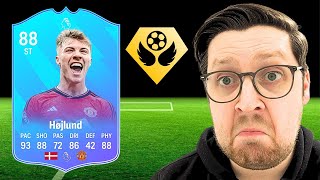 NEW META  POTM Højlund With AERIAL Is A CHEAT CODE  FC 24 Player Review [upl. by Annirac]