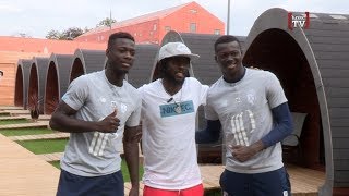 Gervinho à la rencontre de Pépé et Koffi [upl. by Denise]