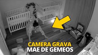 CAMERA PEGA MAE DE GEMEOS NO QUARTO CONSTRANGIMENTO TOTAL [upl. by Neelasor918]