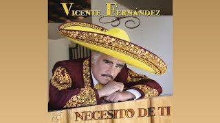 Vicente Fernández necesito de ti necesito de ti karaoke RUBIO [upl. by Eidlog]