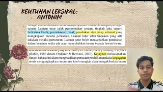 ANALISIS PENANDA WACANA KEUTUHAN WACANA DAN KEJELASAN ARTIKEL  TUGASAN 2 GWCP1042 [upl. by True]