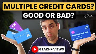 Multiple Credit Cards  Advantages and Disadvantages  EXPLAINED Ankur Warikoo Hindi [upl. by Garry]