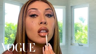 Kali Uchiss 38Step Guide to ’90s Glam Beauty  Beauty Secrets  Vogue [upl. by Junia]