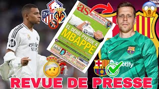 📰BARCA SIGNER SZCZESNY ET SIBLÉ amp FOR ENCORE BIESSURE MBAPPÉ SERA ABSENT REVUE DE PRESSE LE09264 [upl. by Uos]