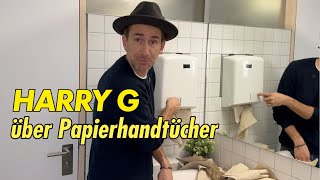 Harry G über Papierhandtücher [upl. by Idola]