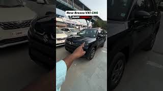 New Brezza VXi CNG maruti feed brezzafacelift marutisuzukishortvideo marutibrezza shortsfeed [upl. by Ilenay]