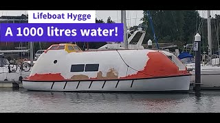 Lifeboat conversion Ep45 A 1000 litres water [upl. by Aibun]