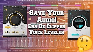 ERA De clipper and Voice Leveler plugin Review  Saving your vocals [upl. by Gudren739]