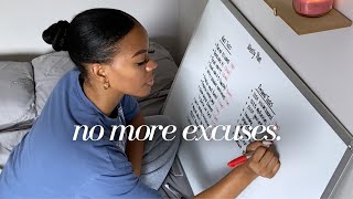 How to Overcome Your Excuses and Be Disciplined [upl. by Alicul652]