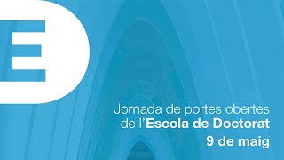 UPC Doctoral School Open Day May 9 [upl. by Ulu]