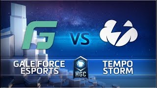 HGC 2018 NA – Phase 1 Week 5  Tempo Storm v Gale Force Esports  Game 1 [upl. by Einhoj908]