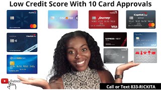 Approved For 10 Credit Cards With Low Credit Score [upl. by Cello]