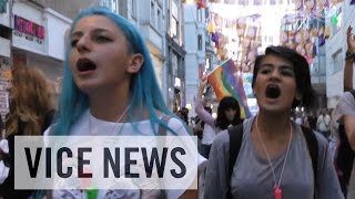 Tear Gas and Rubber Bullets Disrupt Istanbul Gay Pride Parade [upl. by Lotsirk]