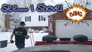 Snow Plowing Sketchy Driveways [upl. by Felder250]