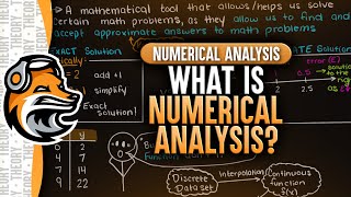 What Is Numerical Analysis [upl. by Annauqaj]