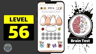 Brain Test Level 56 Walkthrough [upl. by Aicirtap]