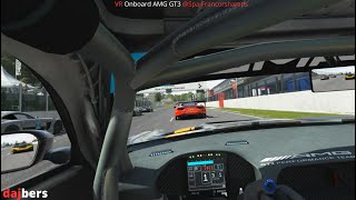 rFactor 2 VR Onboard AMG GT3 SpaFrancorshamps [upl. by Namra]