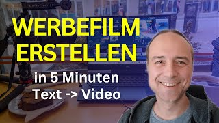 Werbefilm erstellen in 5 Minuten mit ChatGPT und Visla [upl. by Rockefeller]