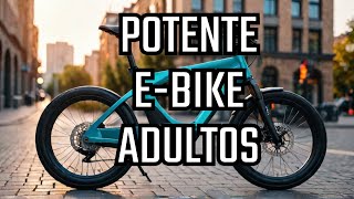 JANSNO Bicicleta Eléctrica 20 potente ebike para adultos [upl. by Sudnak]