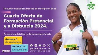 IV Oferta de Formación Presencial y a Distancia 2024 [upl. by Akirdnwahs]