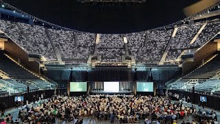 ABSOLUTELY FANTASTIC An Exclusive Tour of Intuit Dome First Private Event Basketball CourtSuites [upl. by Ragse]